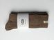 Жіночі шкарпетки UGG Rib Knit Slouchy Crew Socks Шоколад One Size 1014832-CHO фото 3