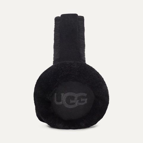 UGG навушники Women's Sheepskin Embroidery Earmuff Black 20955-BLK фото