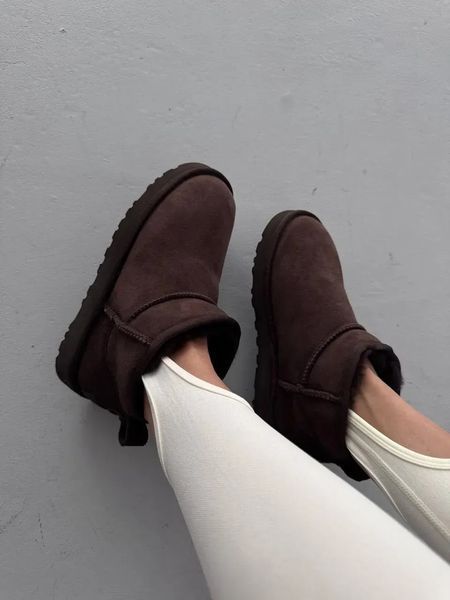 Уггі жіночі UGG Ultra Mini Classic 2 Chocolate 1116109-CHO фото